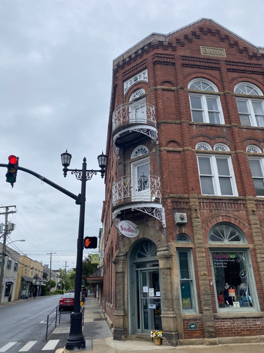 downtown Lewisburg, West Virginia