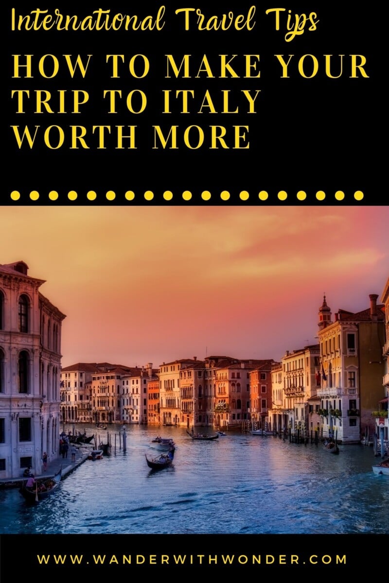 Italy was a dream destination for many of us—and it still is. Impressive architecture and art, wines and delicious food, and a different culture you can’t get enough of. All that makes Italy a place you can’t visit only once in a lifetime. The history of tourism in Italy goes back a long way, during the times of the Roman Empire. Also, many people later visited Italy for religious reasons or education in art and science. There remain so many reasons to plan for a trip to Italy.