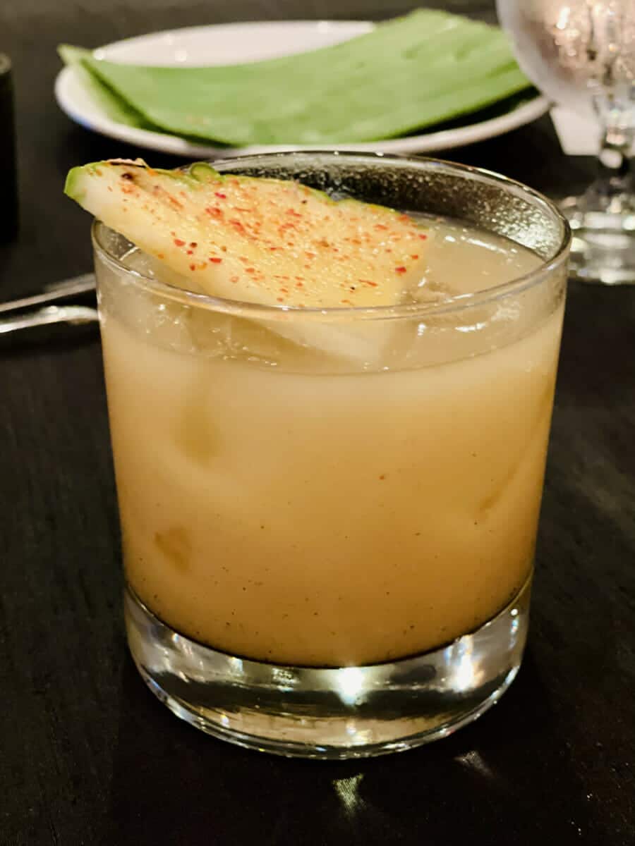 The Villain is the second cocktail at Late Lunch & Learn at Sanctuary on Camelback. Photo by Susan Lanier-Graham