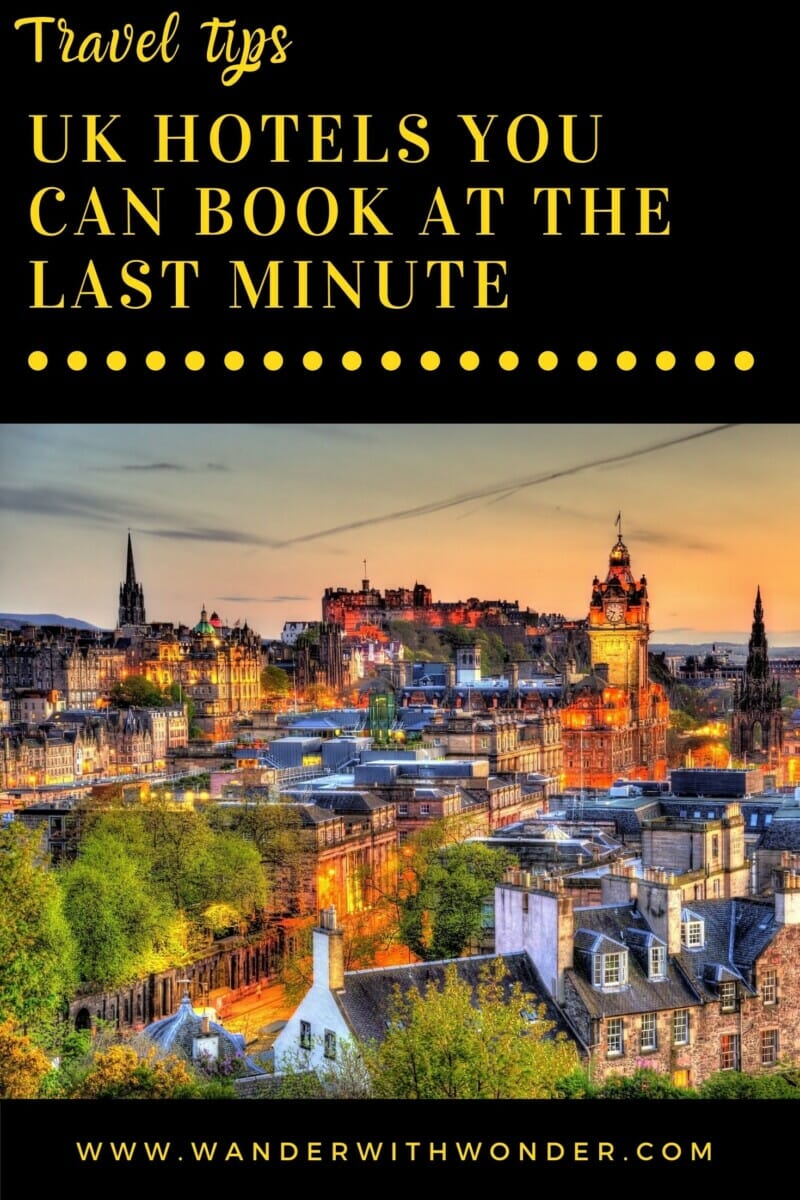 Picture the scene, the family trip is coming soon, everyone is excited to spend a week or two exploring the United Kingdom. But there's a problem—your hotel reservation just got canceled. At that point, you’d be forgiven if you went into panic mode but there’s no reason to because we’ve got you covered. Some hotels can always be relied upon to offer last-minute bookings to anyone who needs it. Here’s a list of places you can stay if that situation ever happens to you.