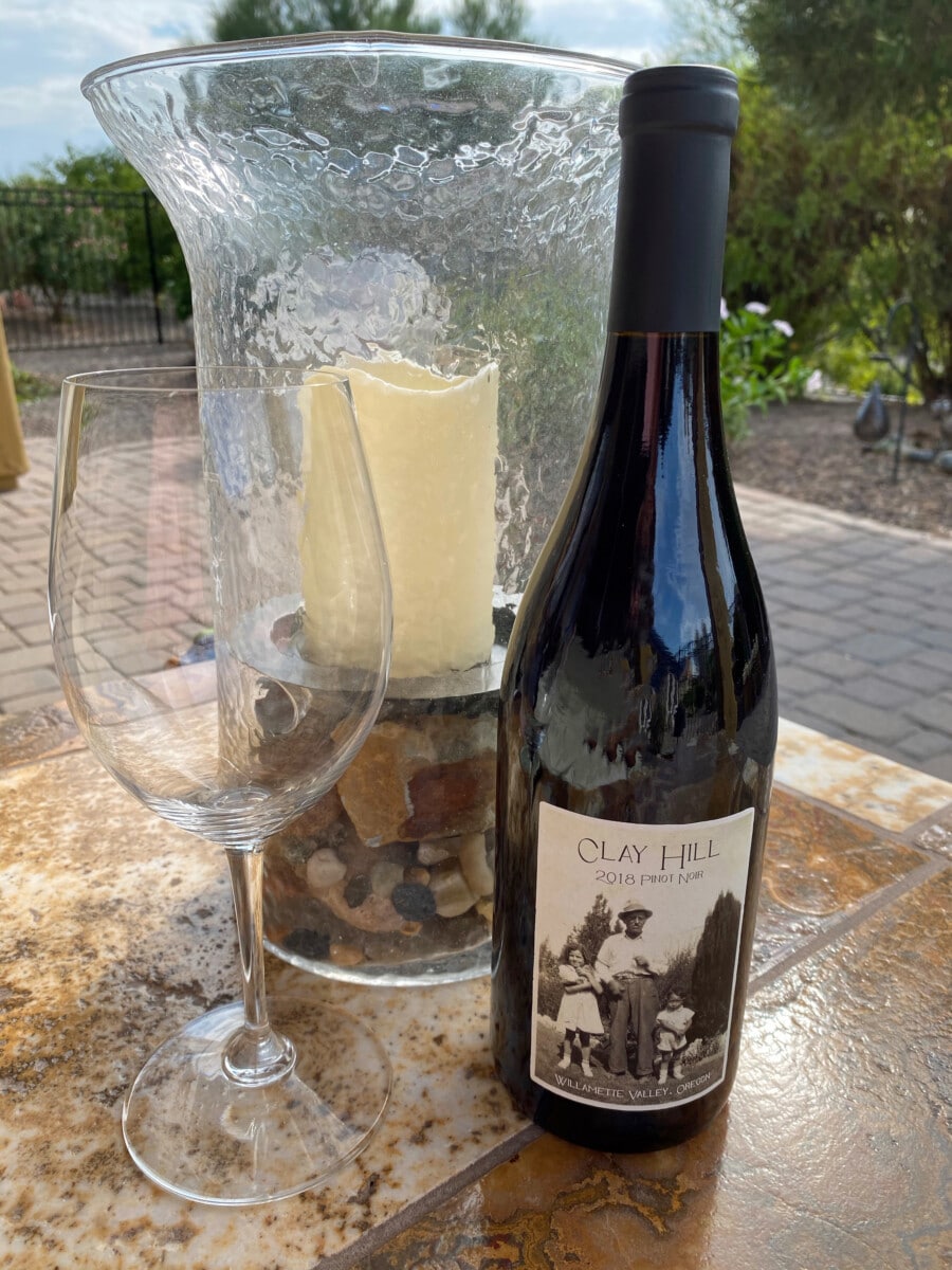 Clay Hill Pinot Noir - - Dundee wines - wine tasting day trip from Portland