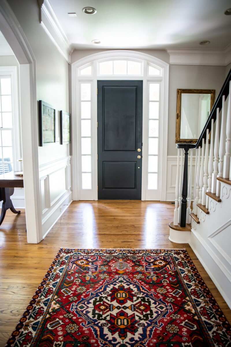 modern entryway