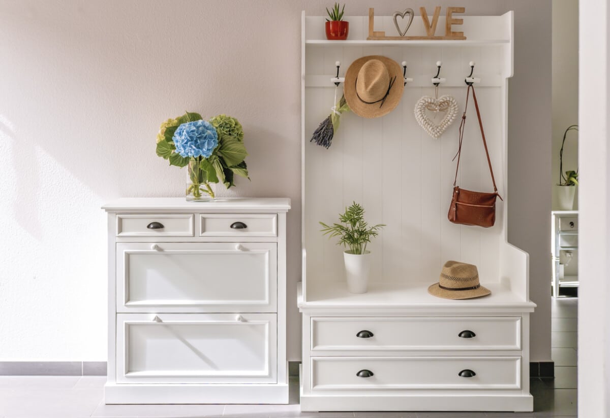 modern entryway