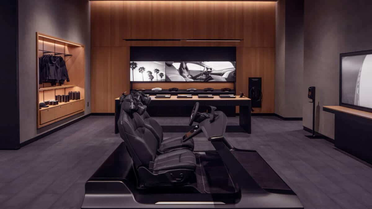 Lucid interior mockup
