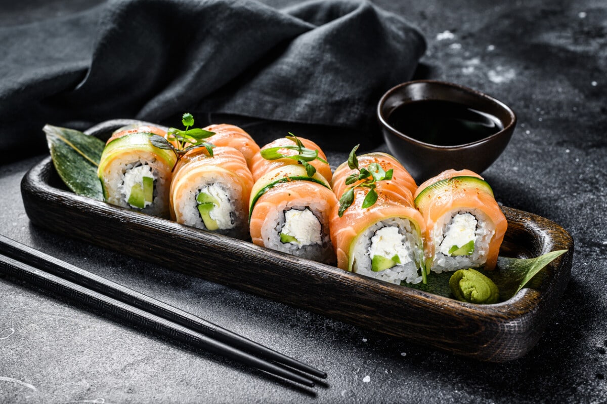 making sushi at home