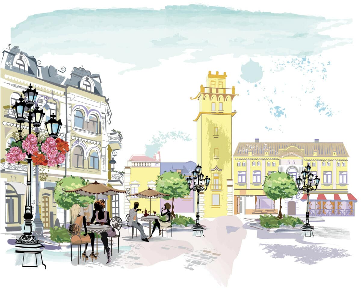 Designing with a travel theme