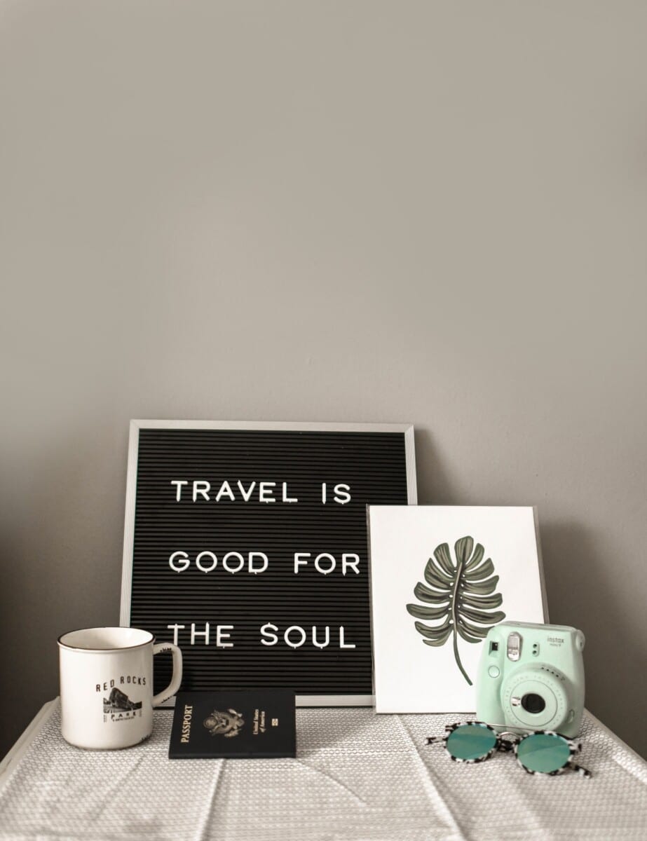 Designing with a travel theme