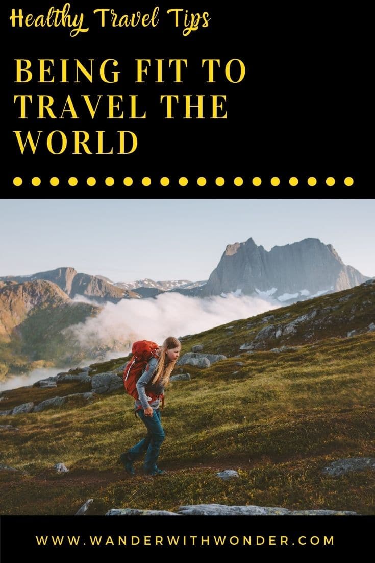 Traveling is the best way to explore the world, experience other cultures, and enjoy yourself. One problem that many people tend to face is that when you move away from your ongoing routine and are not close to home, it gets a little tough to keep your health and fitness in check. But, being fit to travel the world is important. You do not want to miss out on experiences just because you don't feel well. Here are a few tips and tricks to stay fit while on the go.