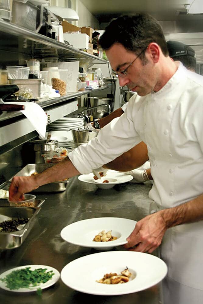 Pietro Buttitta in a kitchen - Prima Materia Boutique Winery