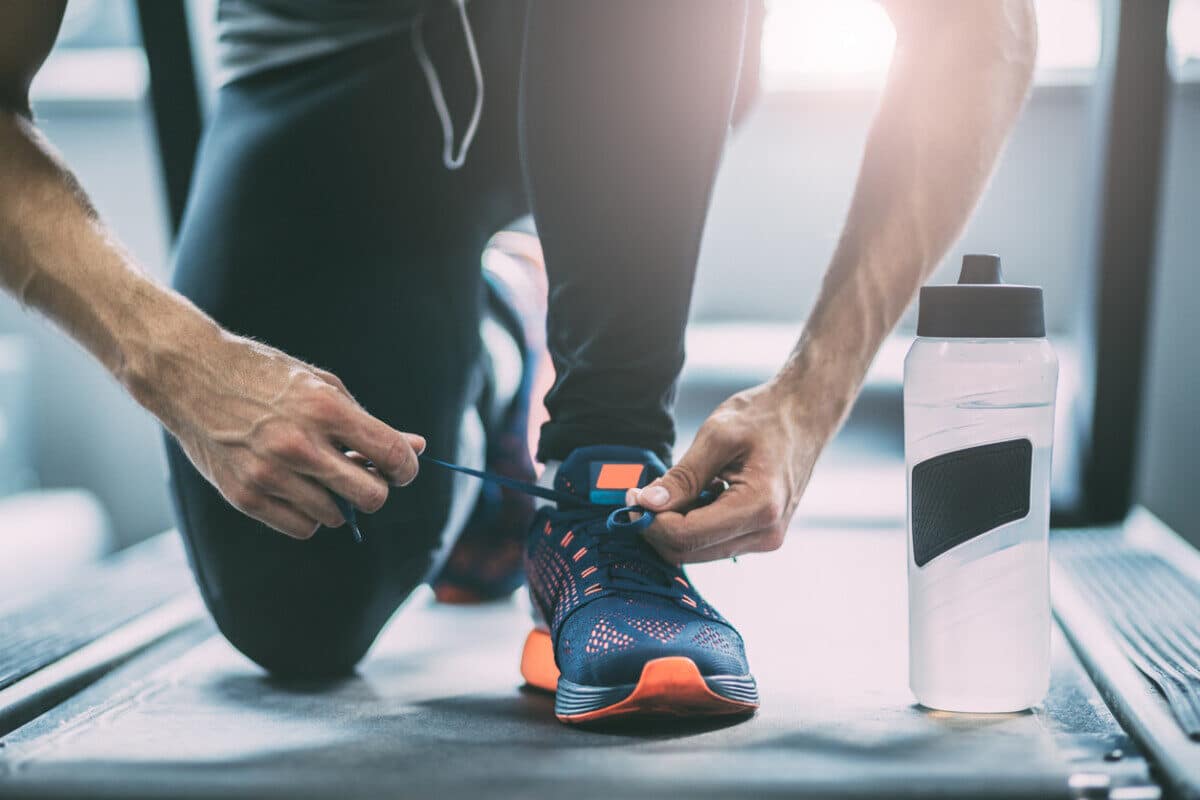 Men's track pants are popular. Photo by Mina3686 via iStock by Getty Images
