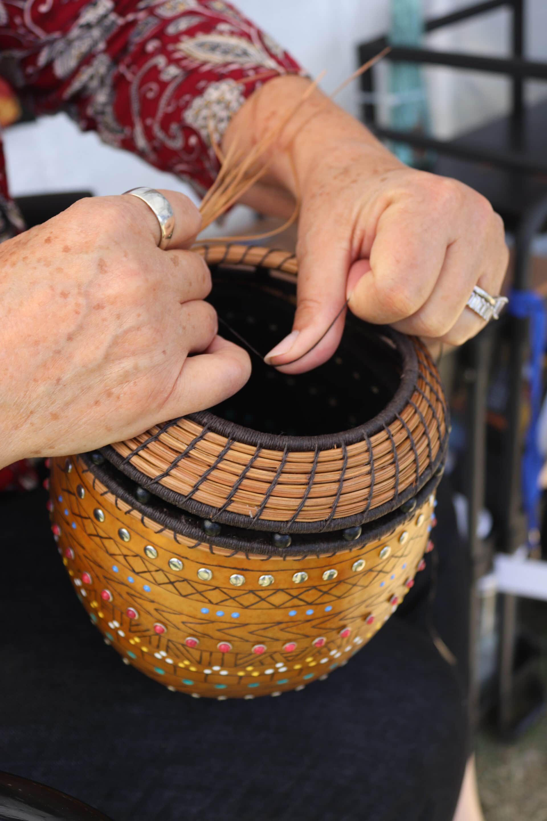 Pine Needle Basketry