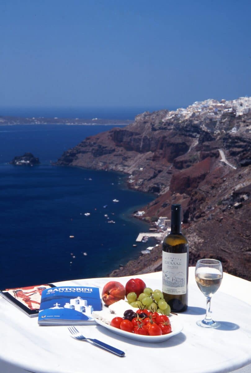 culinary guide to Santorini