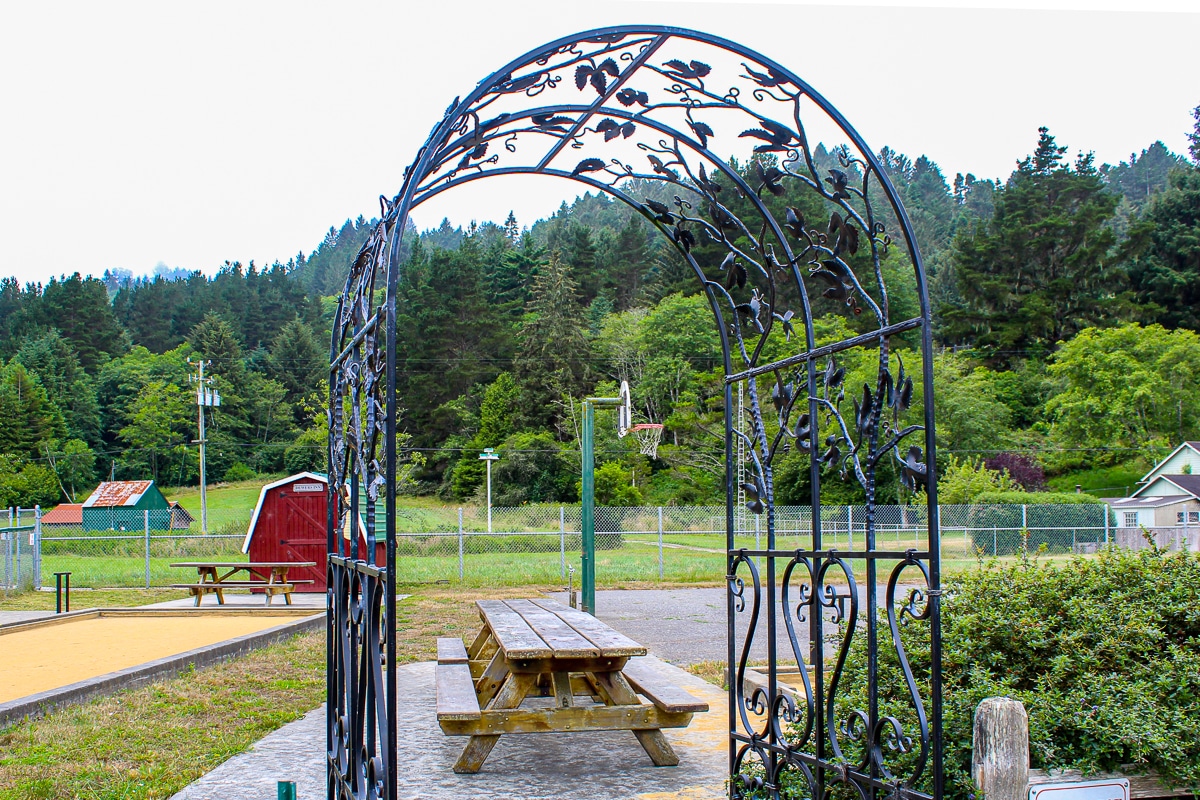 Bocce Ball at Firemen's Park - Ferndale CA