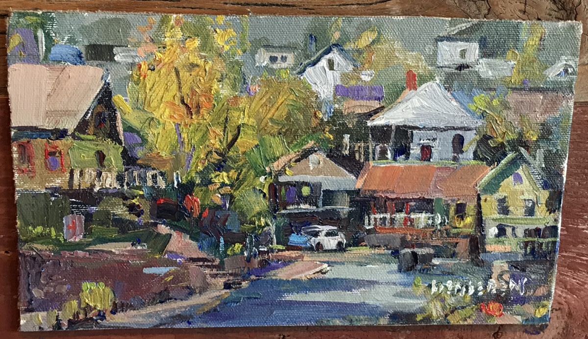 Painting of Jerome by Mark Hemleben