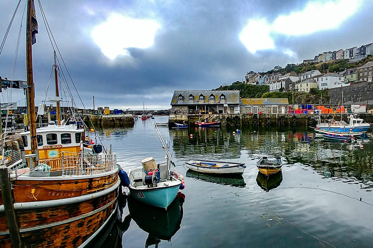 Mevagissey Harbor. Photo by Mary Charlebois