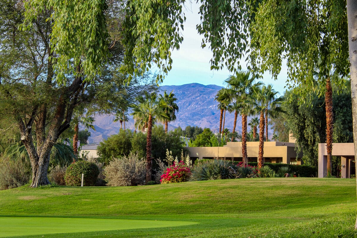 Westin Rancho Mirage Golf Course and Mountain View. Photo by Mary Charlebois