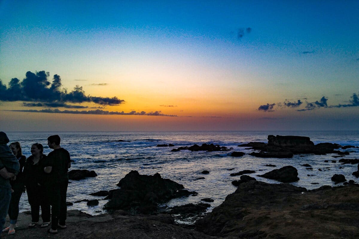 Sunset - Fort Bragg CA. Photo by Mary Charlebois