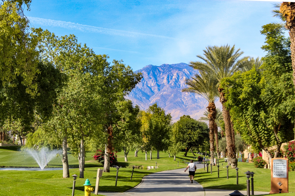 Westin Rancho Mirage mountain view. Photo by Mary Charlebois
