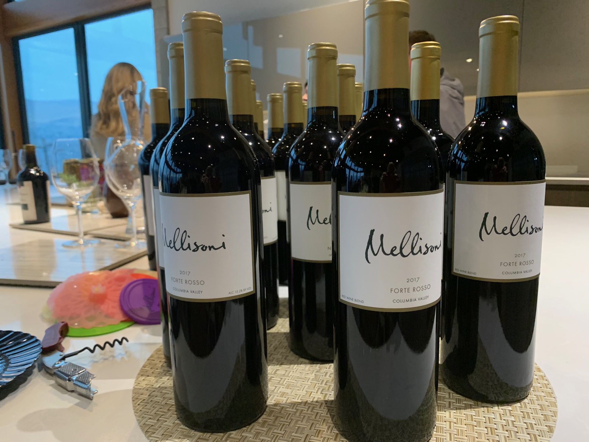 Washington's Lake Chelan Wine Country 7 Bottles of Mellisoni Wine, Lake Chelan