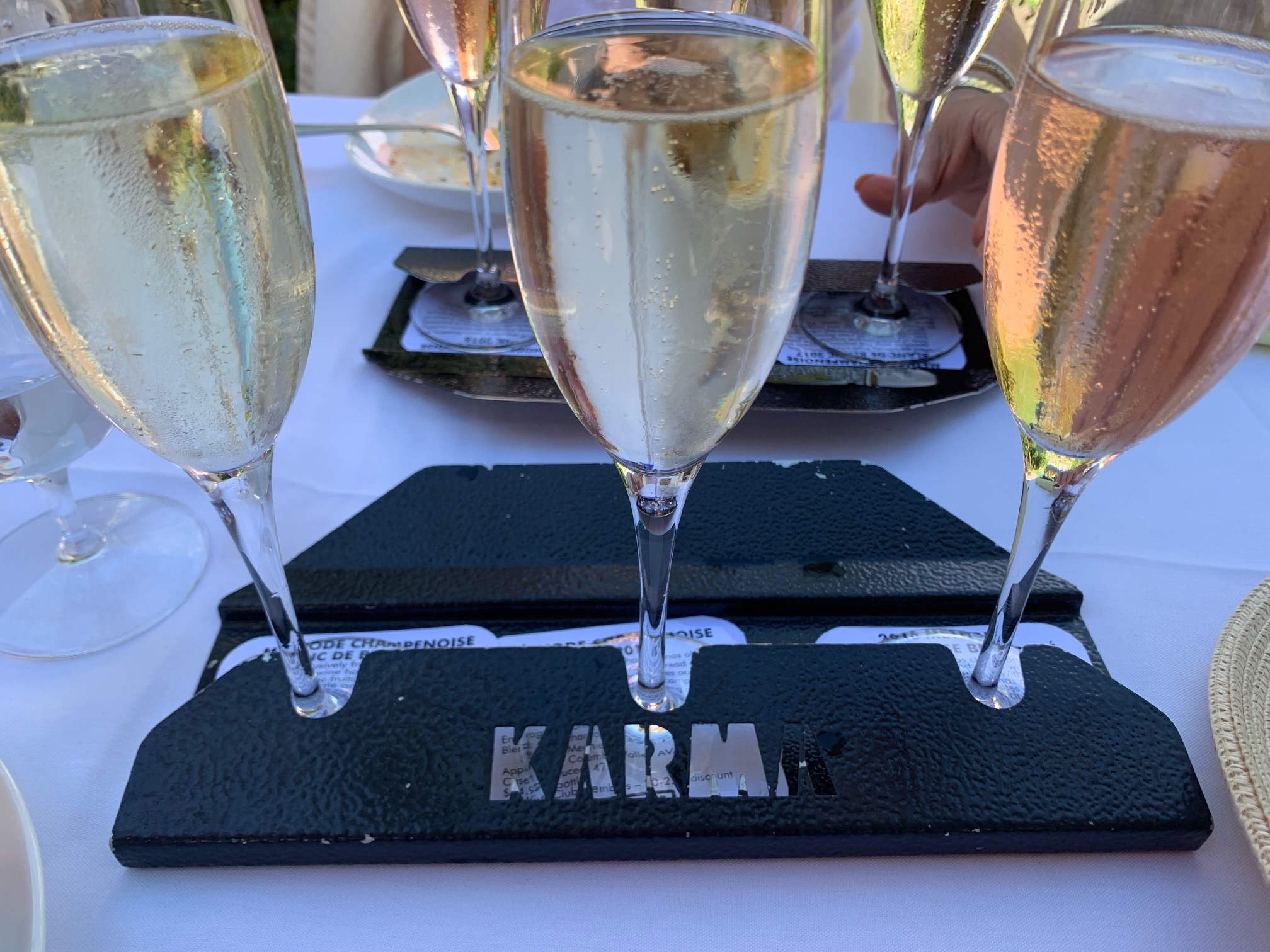 Washington's Lake Chelan Wine Country 6 Sparkling wine from Karma Winery, Lake Chelan
