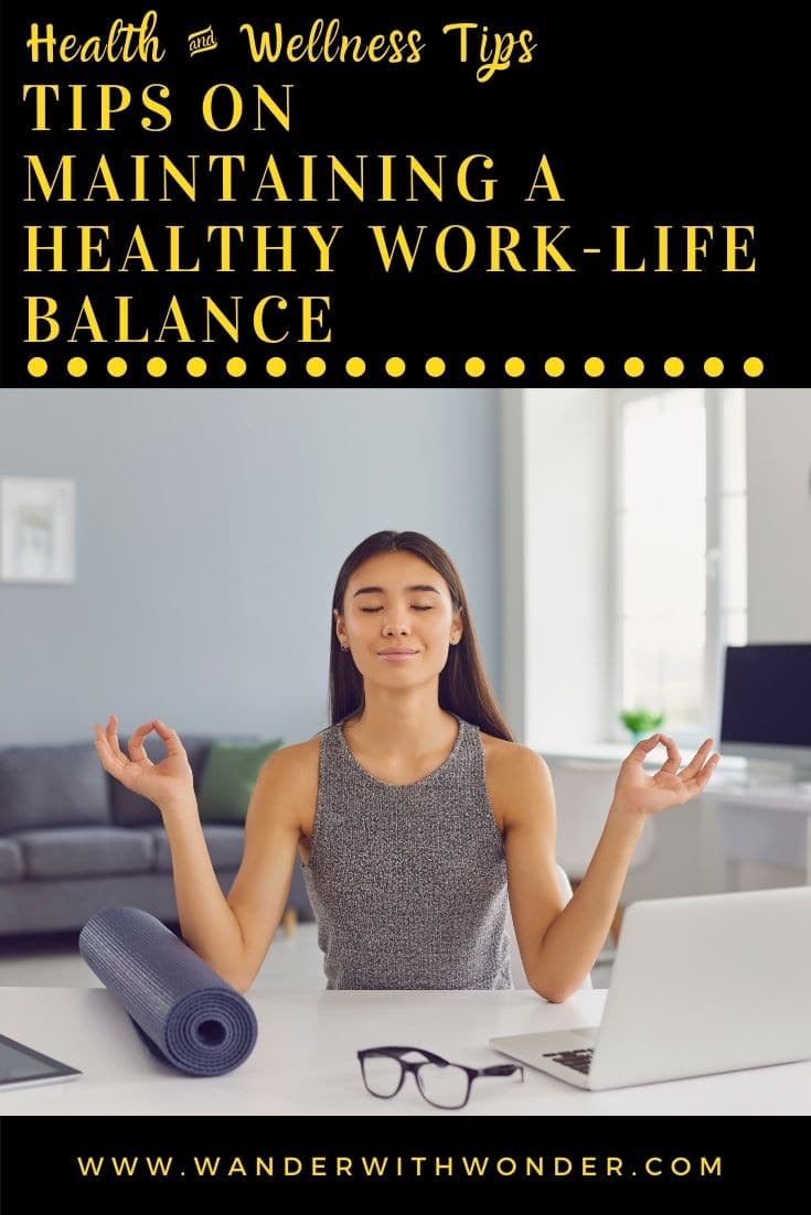 Maintaining a healthy work-life balance between your professional and personal life is essential for a happy life. Check out these tips.