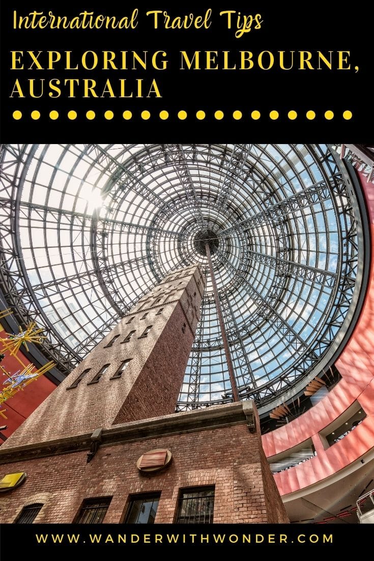 Here is your guide to some of the essential experiences, from art to architecture, you can soak up when you are exploring Melbourne, Australia.
