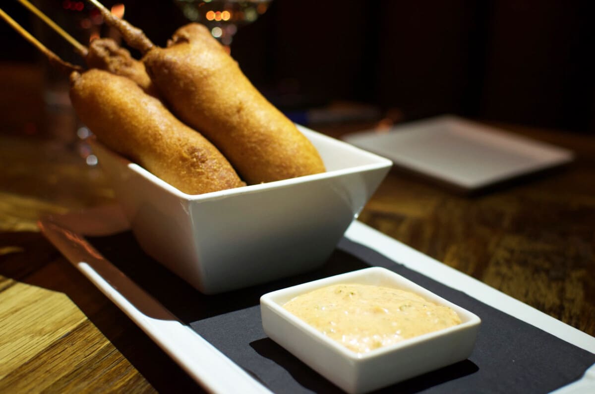 Mason Bar and Kitchen Lobster Dogs with Creole Remoulade © Cori Solomon