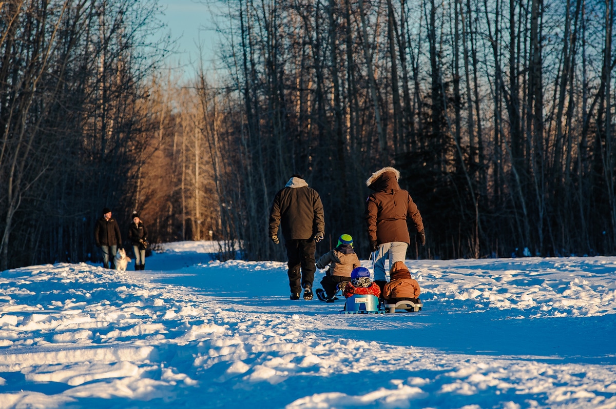 winter in Fairbanks Alaska