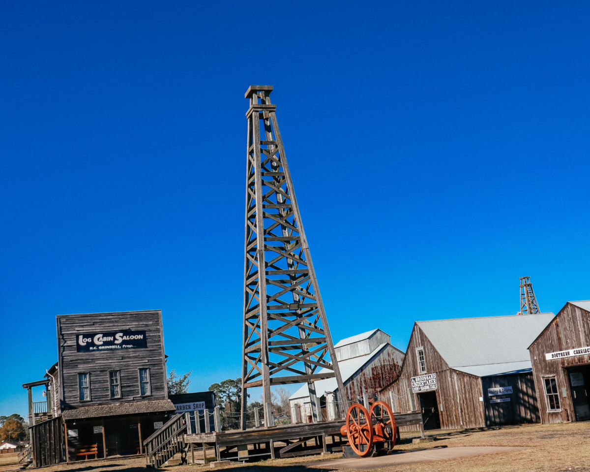 Spindletop museum in Beaumont TX
