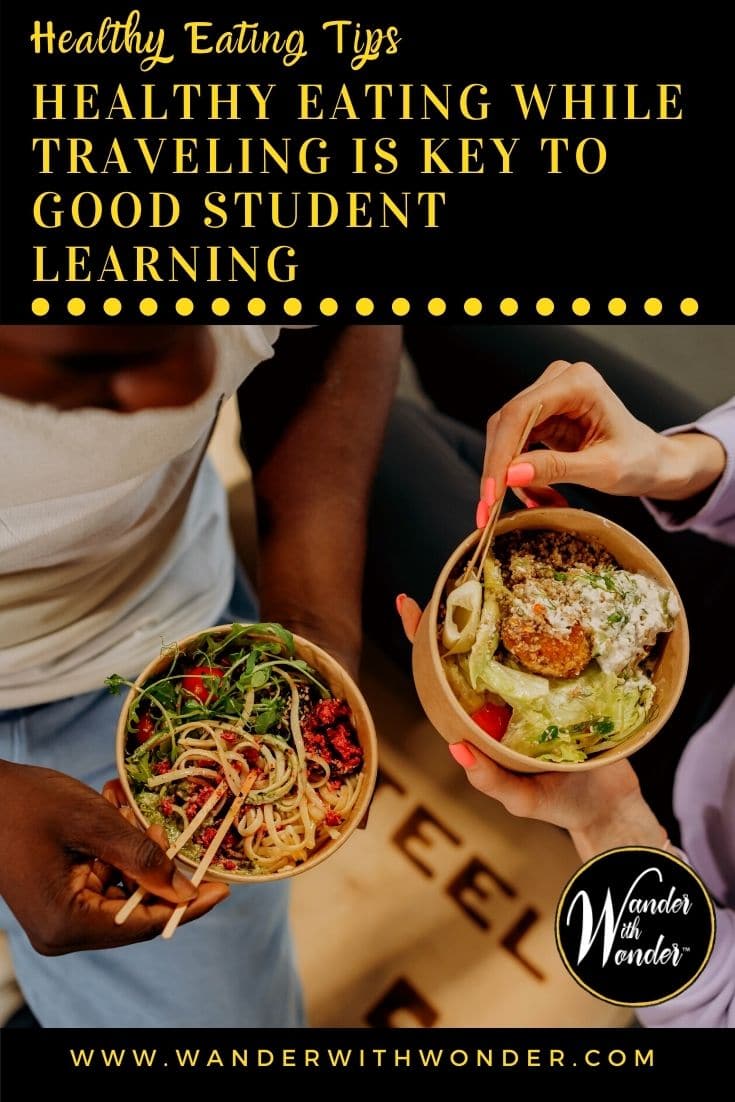 Healthy eating while traveling is key to efficient student learning. Follow these simple tips to make sure you're staying healthy on the go.