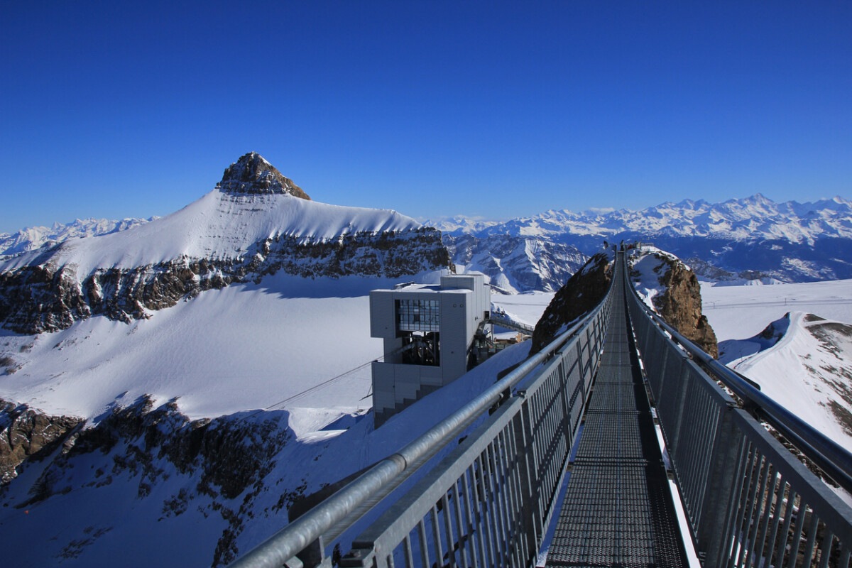 Ultimate Guide to 2 Days in Lausanne, Switzerland 12 Mount Oldenhorn and suspension bridge