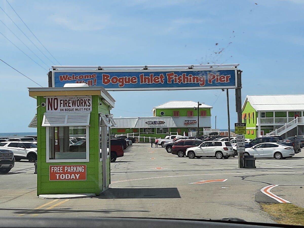 Emerald Isle Bogue Inlet Fishing Pier.