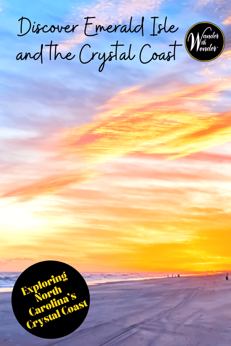 Emerald Isle, NC, is one of five coastal towns that make up the Crystal Coast on Bogue Island. Here's what to do during your coastal getaway.