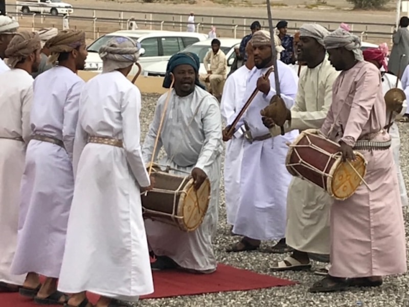Visit Oman - camel show