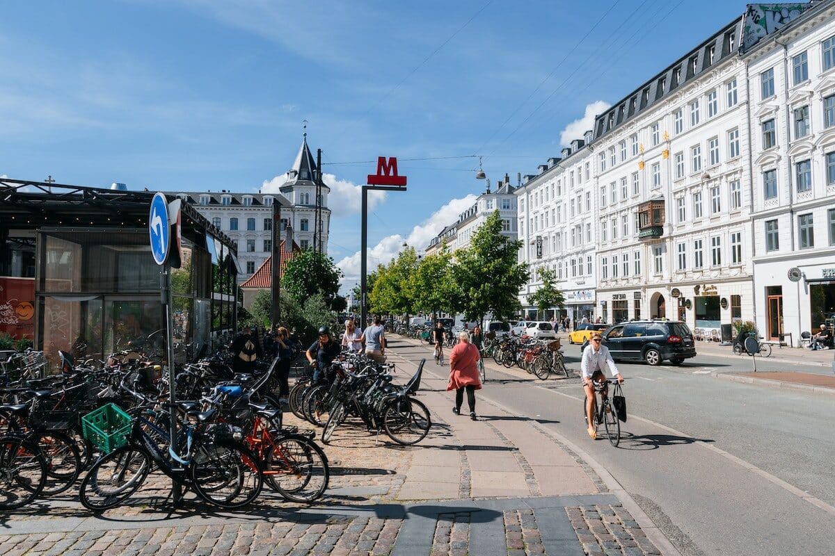 explore on a bicycle