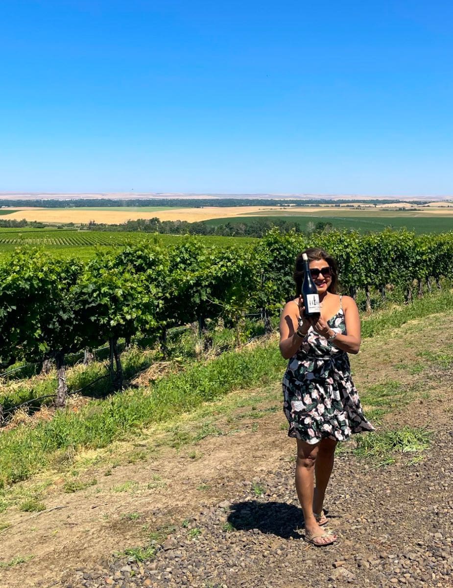 Viognier, the floral sundress. Celebrate Syrah Walla Walla Valley Wine.