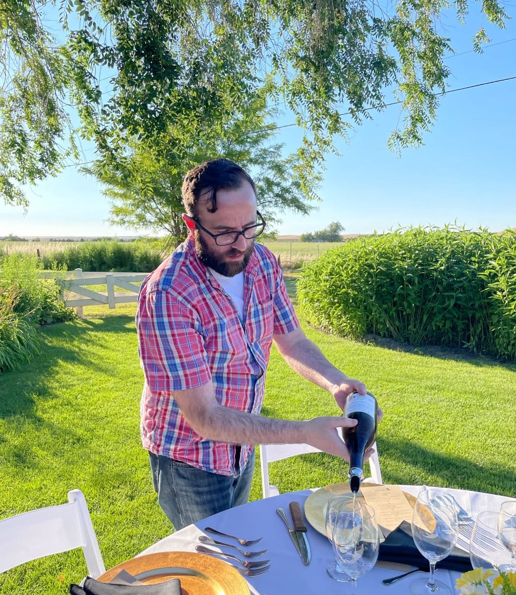 Echoland Winery Winemaker Taylor Oswald. Celebrate Syrah Wally Walla Valley Wine.