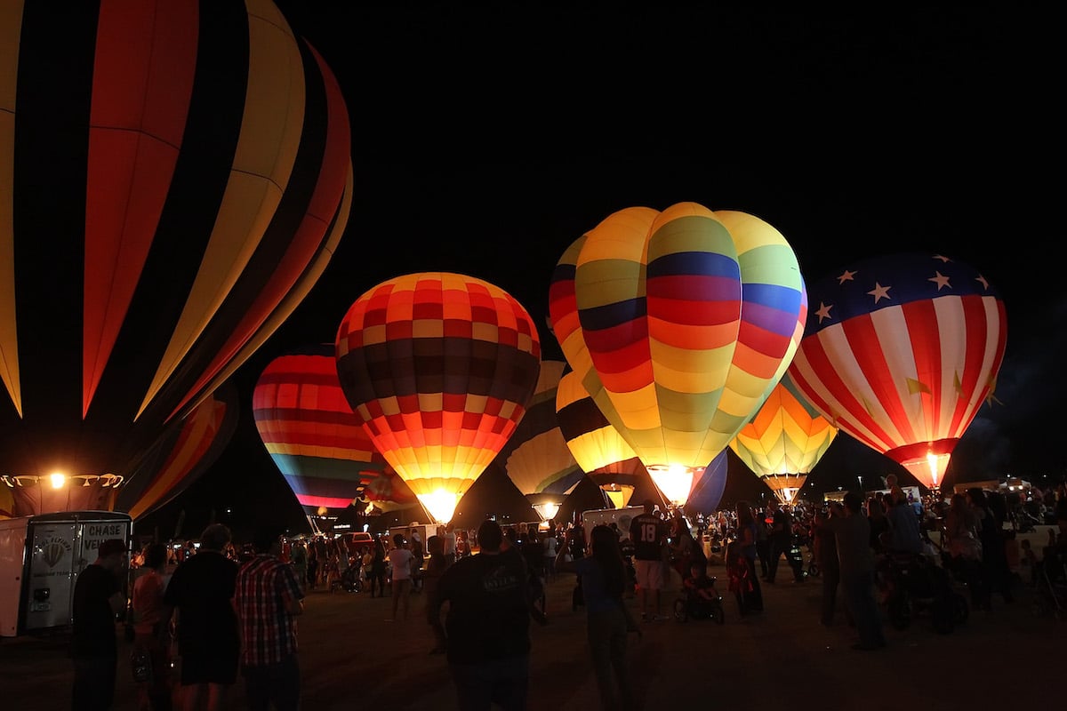 Spooktacular Hot Air Balloon event. Halloween Events.
