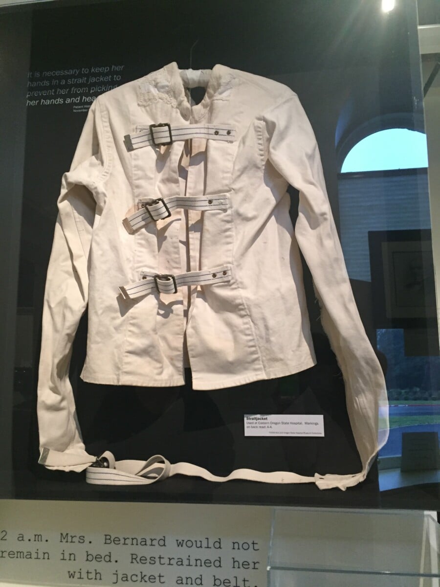 Residents made their straitjackets.