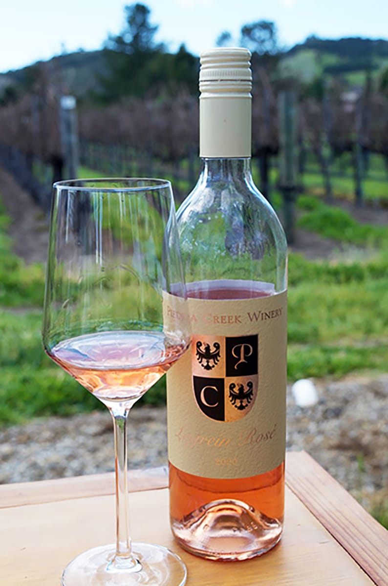 Pedra Creek Rosé of Lagrein © Cori Solomon. San Luis Obispo