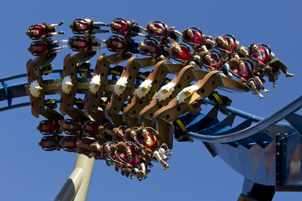 What to Do at Dollywood 4 Wild Eagle ride at Dollywood