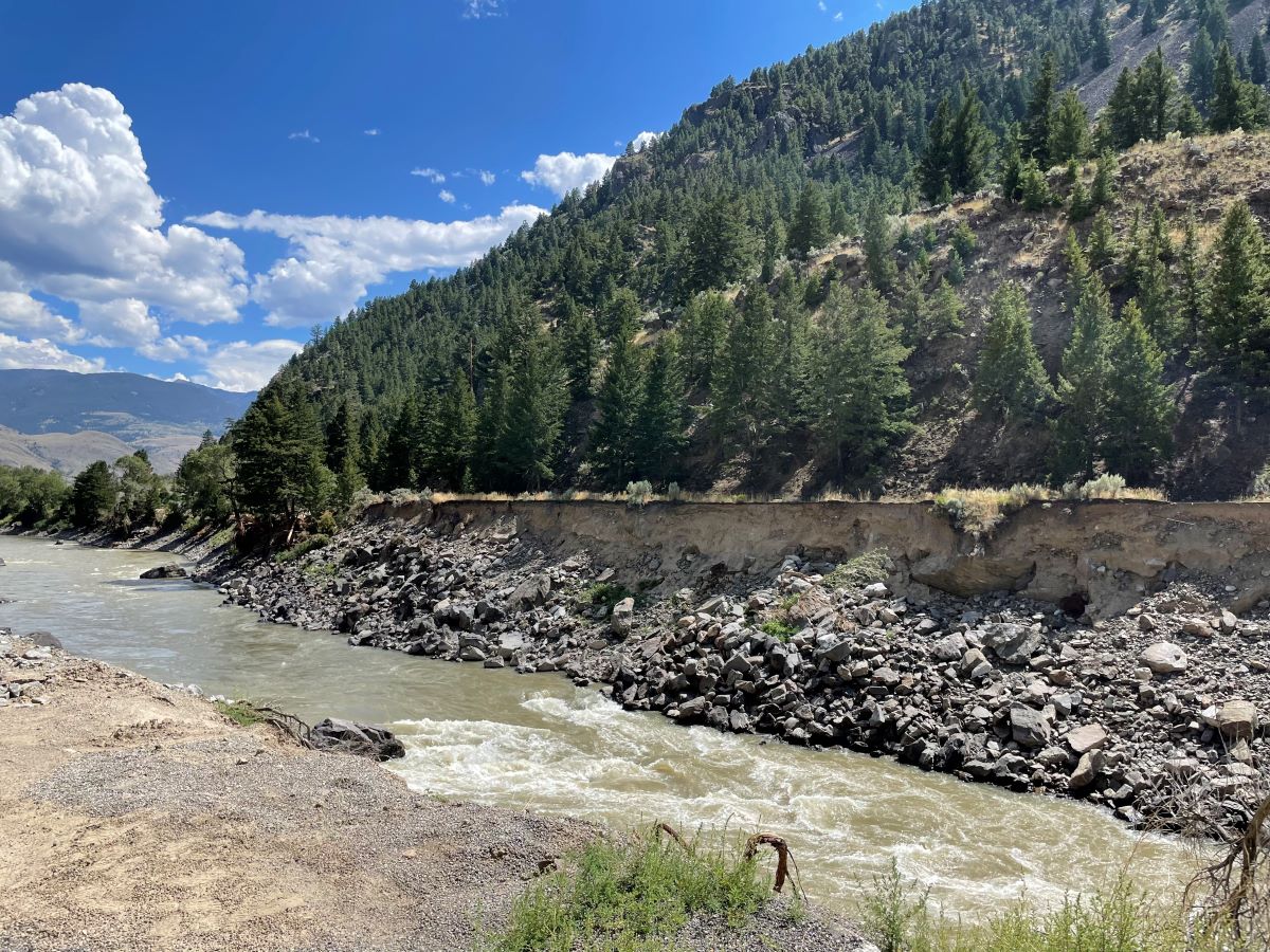 The Yellowstone River.