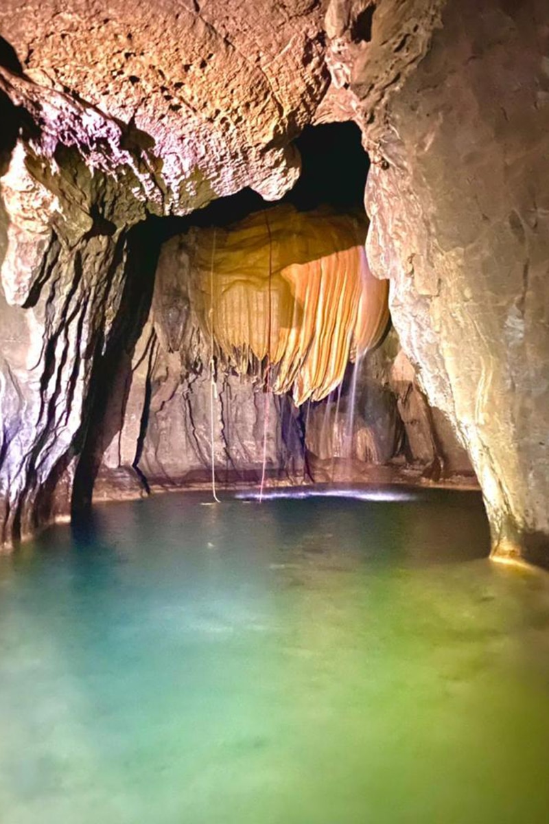 Hiking when you visit Oman, Hoota Cave.