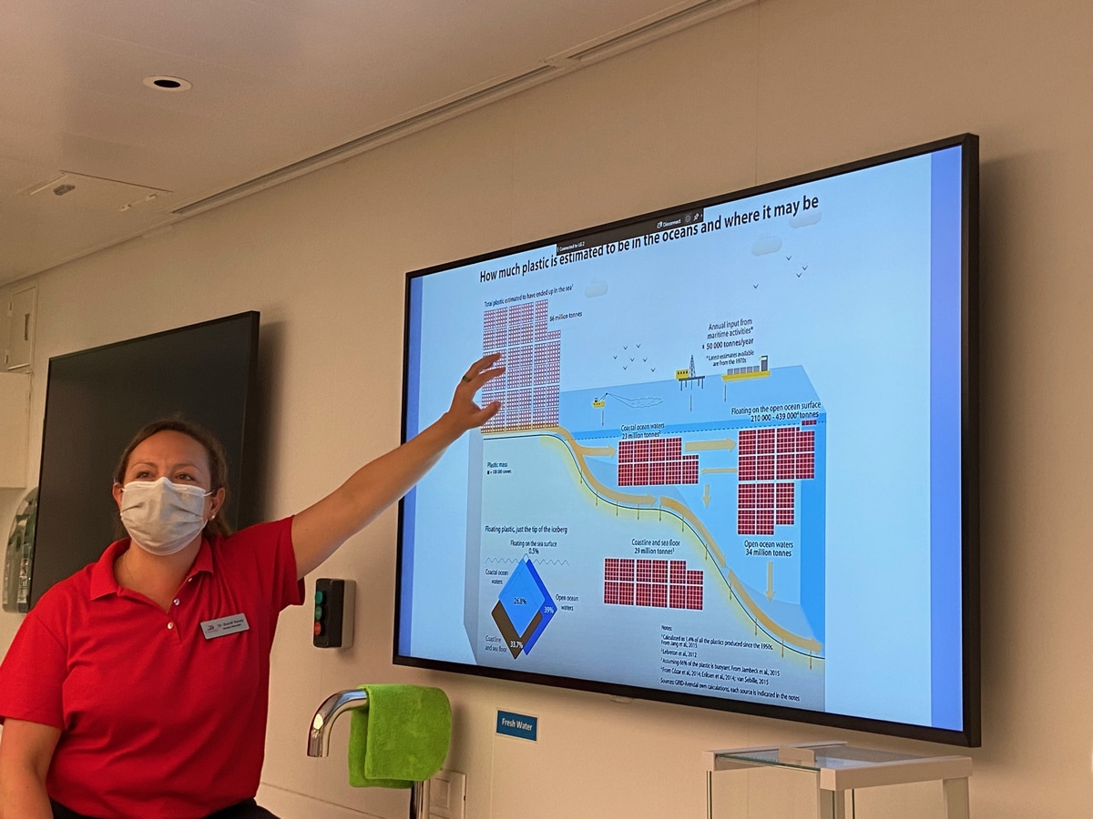 Dr. Brandi explaining testing.