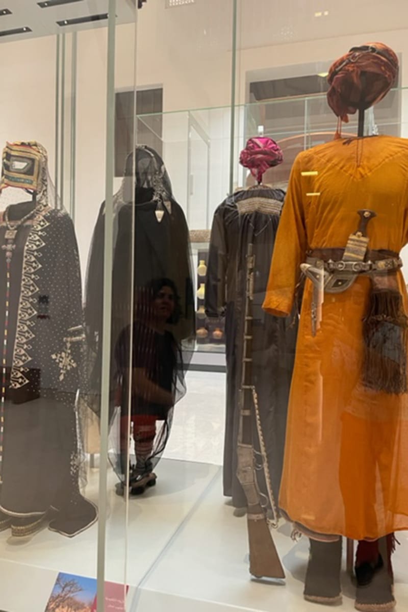 Go to the National Museum when you visit Oman.
