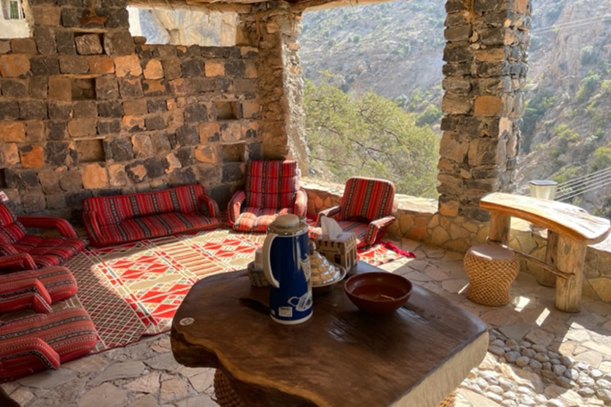 Cliff guesthouse.
