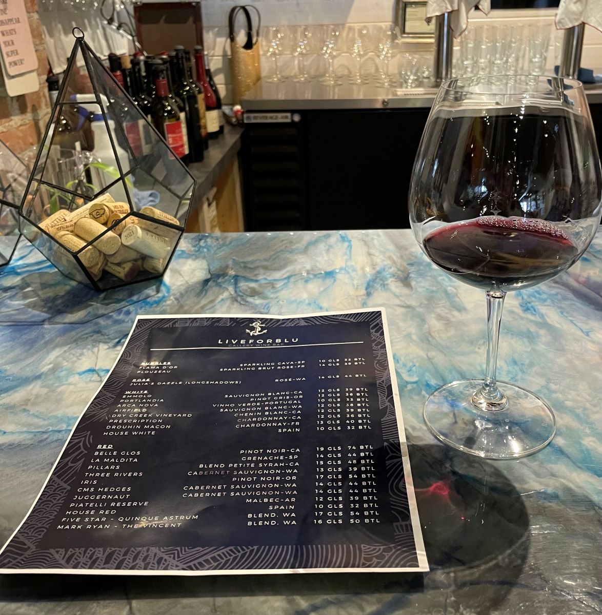 LiveforBlue is one of many great Idaho wineries.