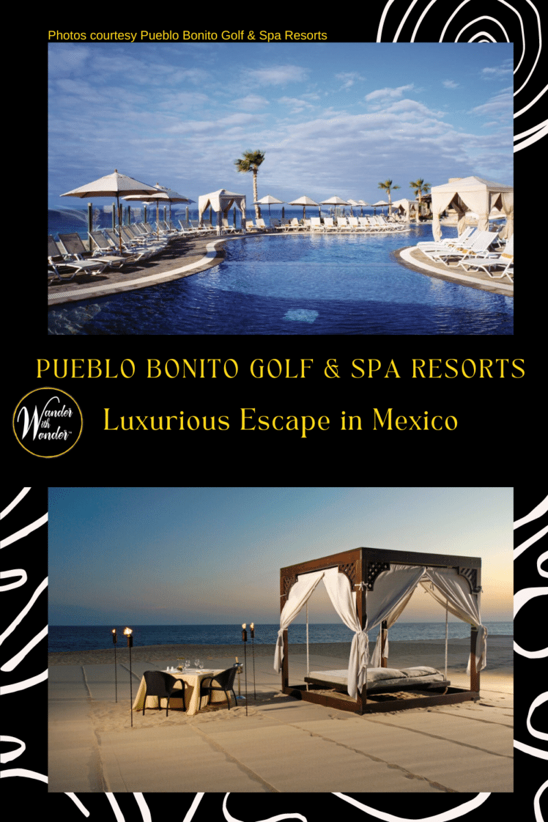 Looking for the perfect luxury getaway? Head to Pueblo Bonito Golf & Spa Resorts on Baja's Pacific shore near Cabo San Lucas. These five all-inclusive luxury resorts await your perfect escape.