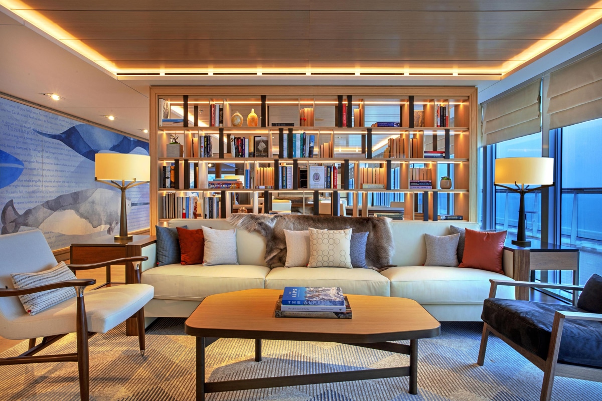 The Viking Octantis Living Room.