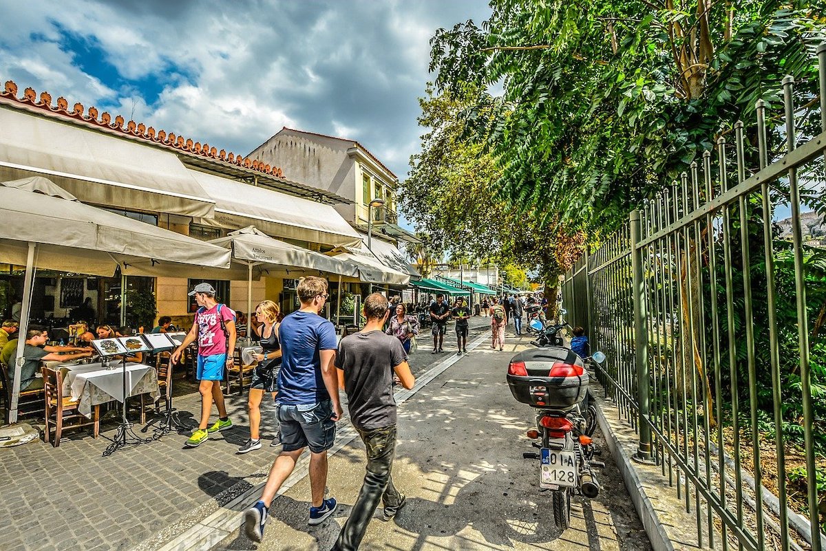 Plaka in Athens